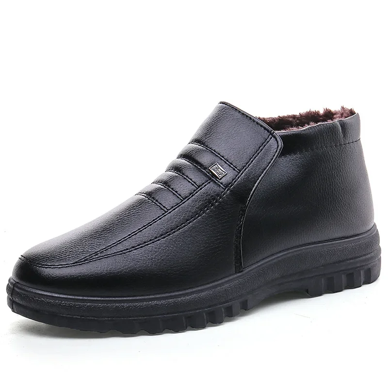 Men Shoes Office - Plus Size Men's Boots Winter Warm