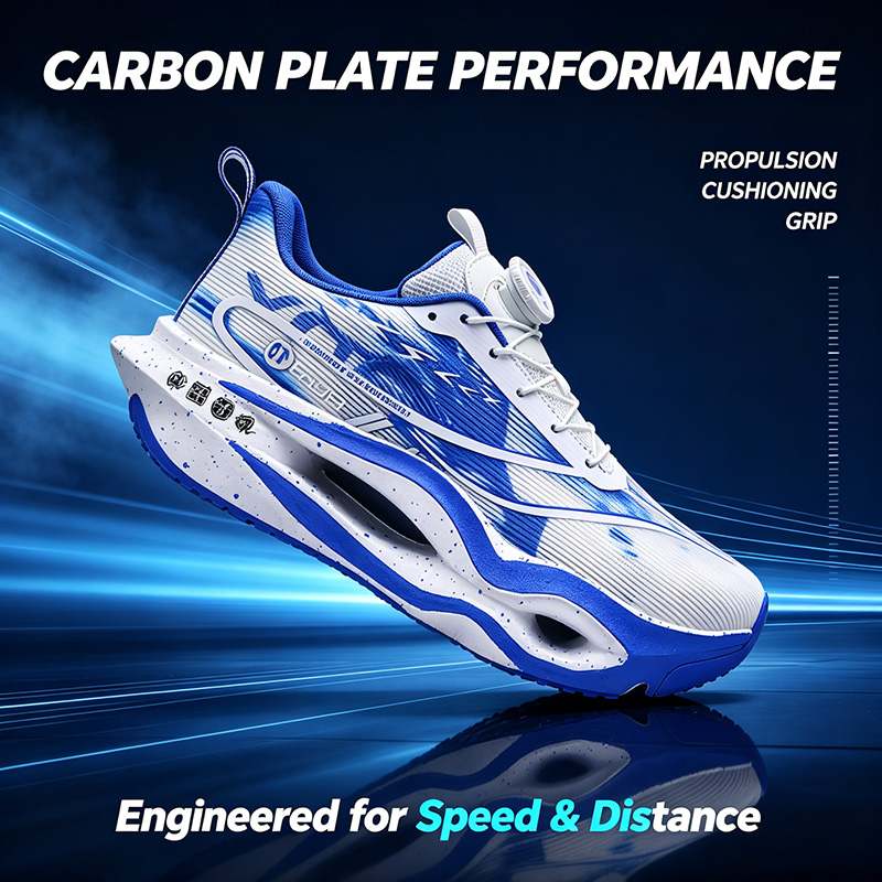 Men Shoes Size Chart - Men Carbon Plate Running Shoes Professional