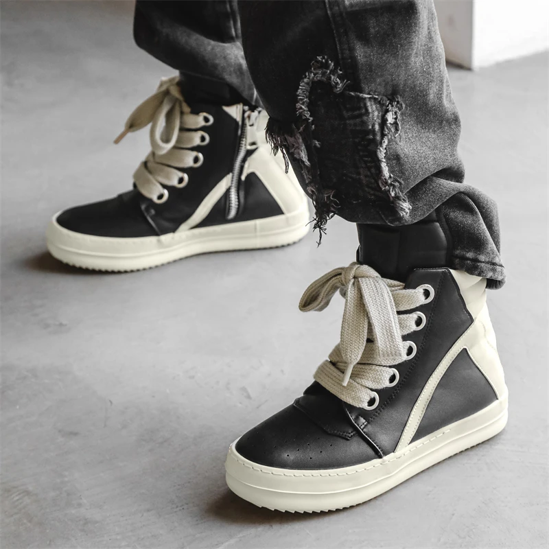 Men Casual Luxury Sneakers Str - Men'S Shoes Increase Height ulasan dan harga