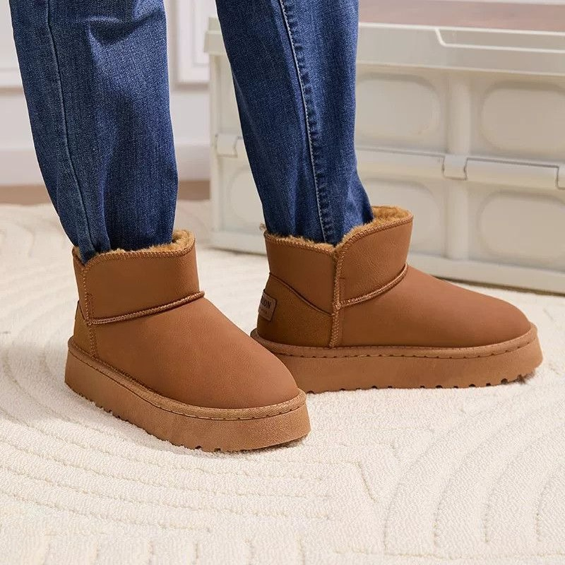 Men Winter Snow Boots Fur Line - Men Shoes Online ulasan dan harga