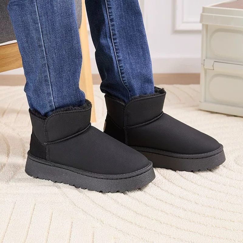 Men Winter Snow Boots Fur Line - Men Shoes Online ulasan dan harga