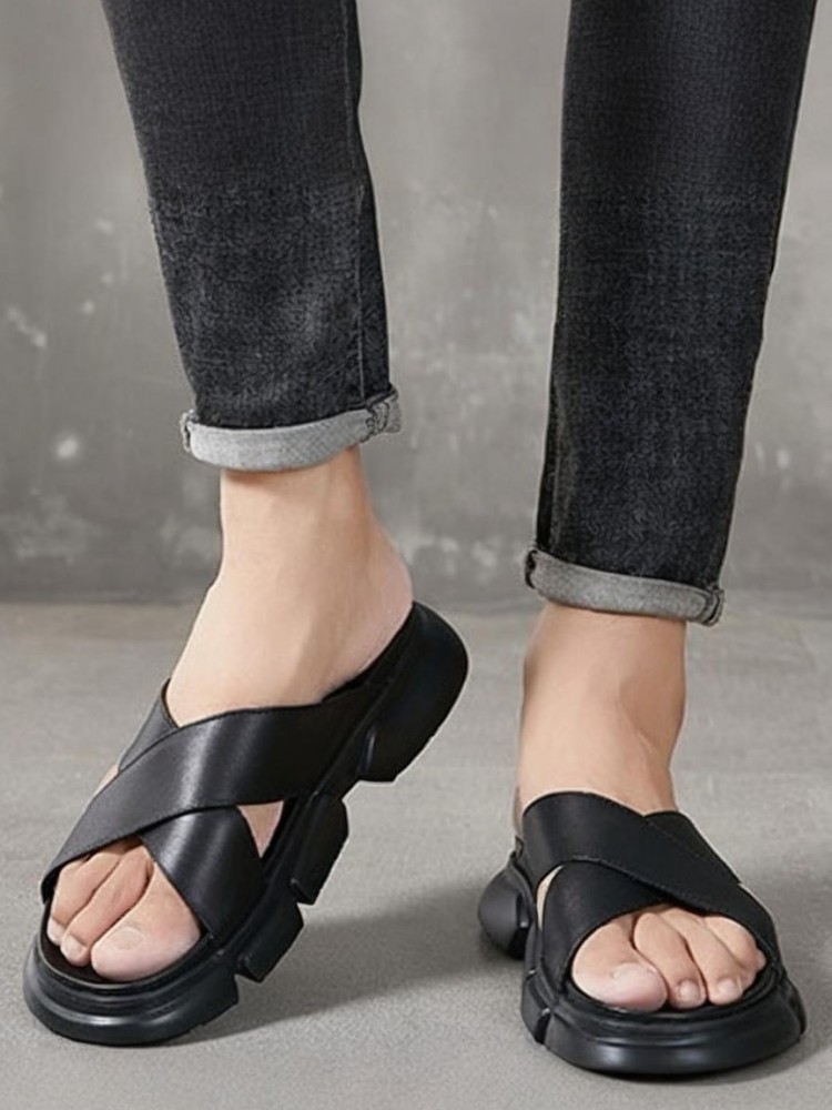 Trendy Male Cowhide Platform H - Men Shoes Size Chart ulasan dan harga
