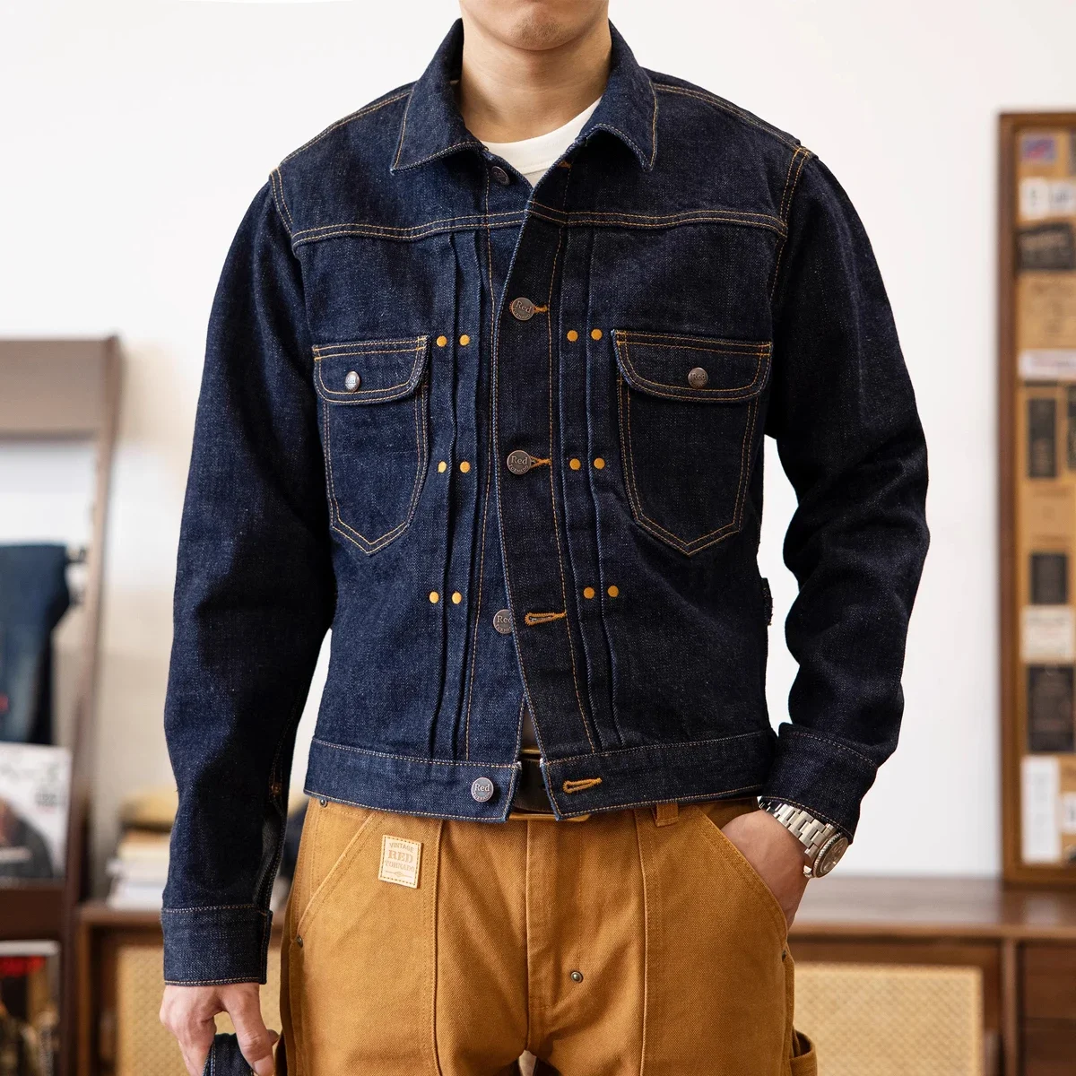 Red Tornado 11MJ Selvedge Deni - Men'S Shoes For Jeans ulasan dan harga