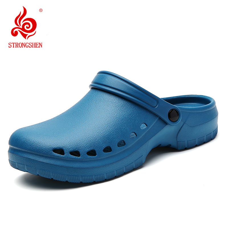 Unisex Medical Clogs Non-slip  - Men Shoes Office ulasan dan harga