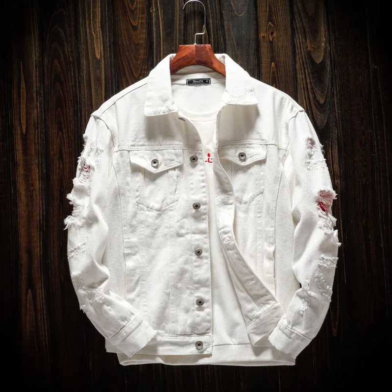 New Men's Jean Jacket Slim Fit - Men'S Shoes For Jeans ulasan dan harga