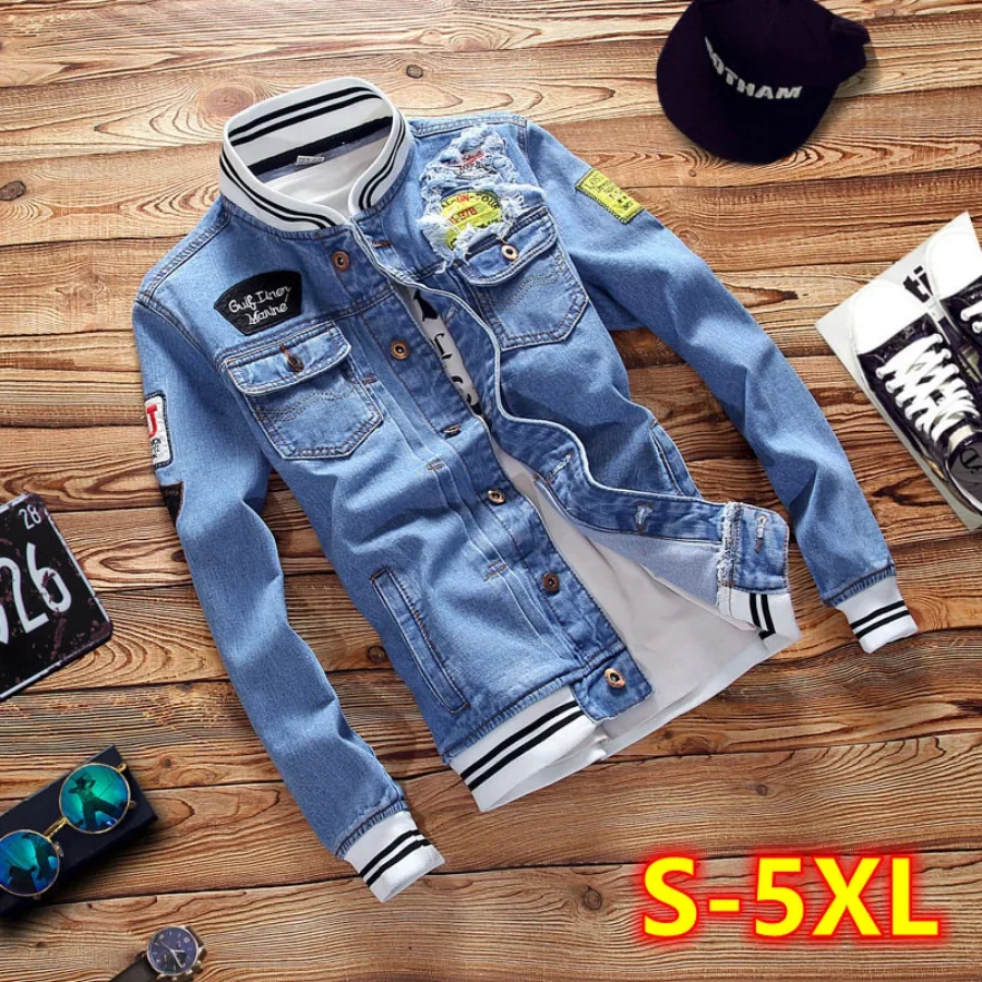 New 2026 Men's Denim Jackets F - Men'S Shoes For Jeans ulasan dan harga