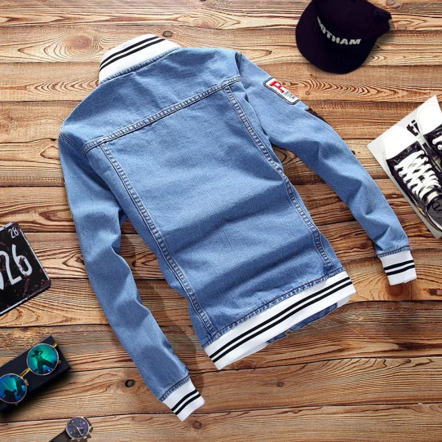 New 2026 Men's Denim Jackets F - Men'S Shoes For Jeans ulasan dan harga