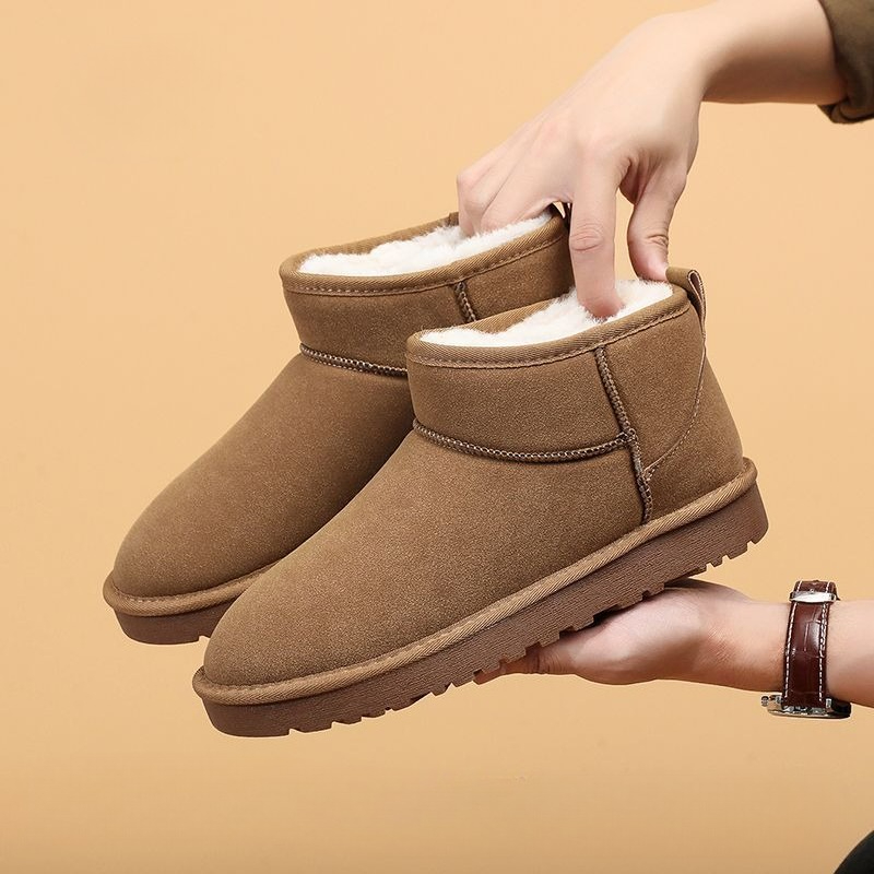 Men Winter Snow Boots Warm Plu - Men Shoes Online ulasan dan harga