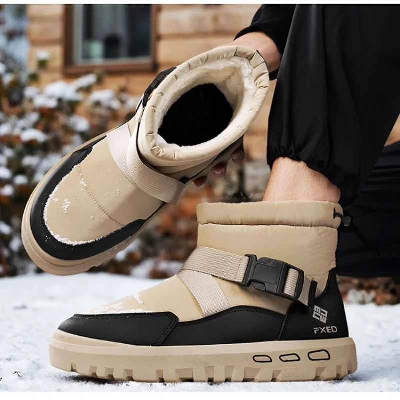 Winter Men's High-Top Thick-So - Men Shoes Online ulasan dan harga