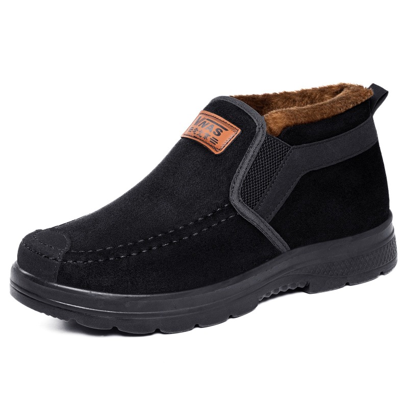 Men Winter Plush‑Lined Slip‑On - Men Shoes Online ulasan dan harga