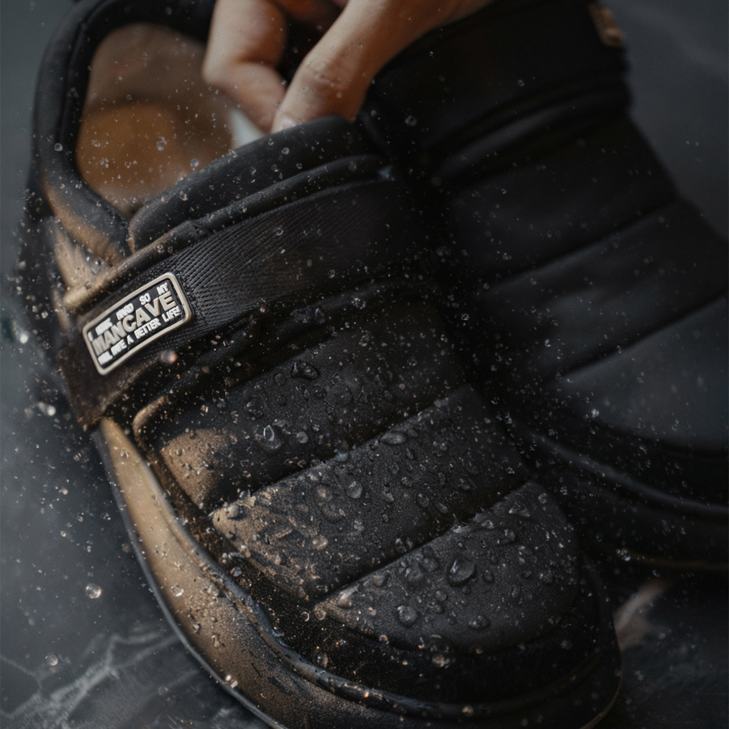 Maden Men's Retro Black Waterp - Men Shoes Online ulasan dan harga