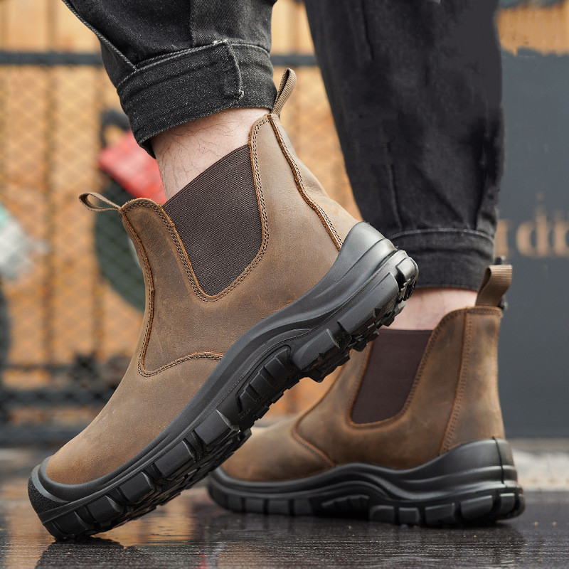 large size men's fashion steel - Men Shoes Office ulasan dan harga