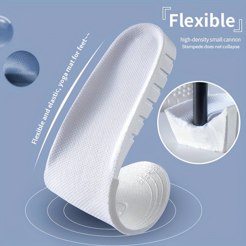 1 Pair New 1.5-3.5cm White Inv - Men Shoes Size Chart ulasan dan harga