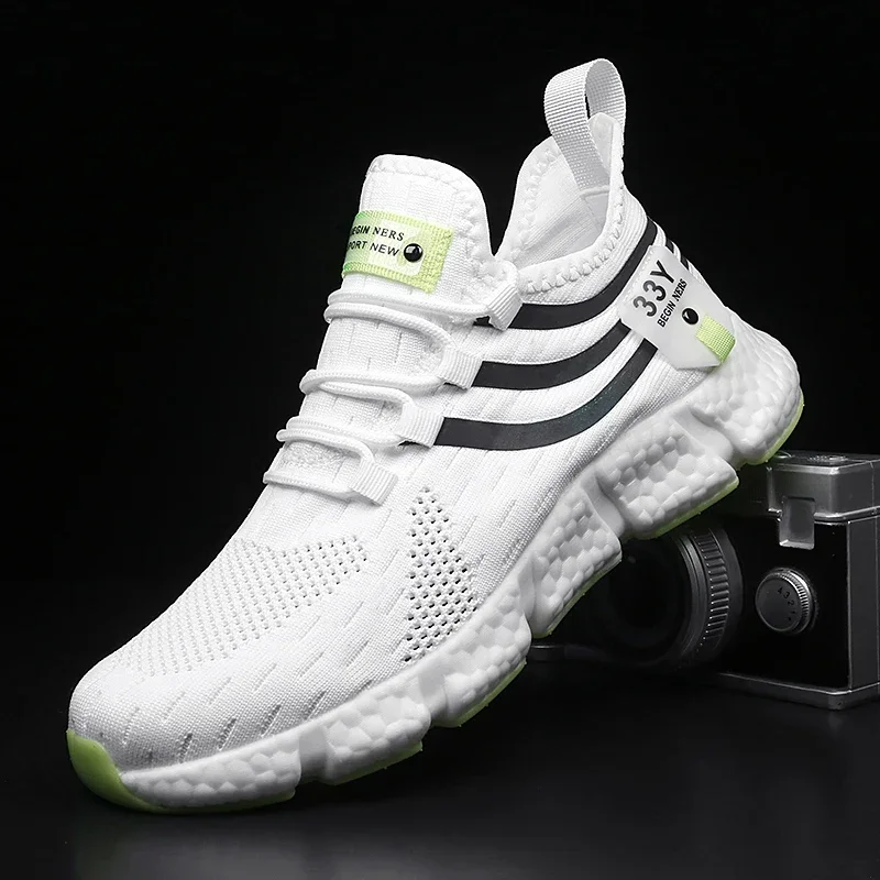 Men's Sneakers Mesh Breathable - Men Shoes Size Chart ulasan dan harga