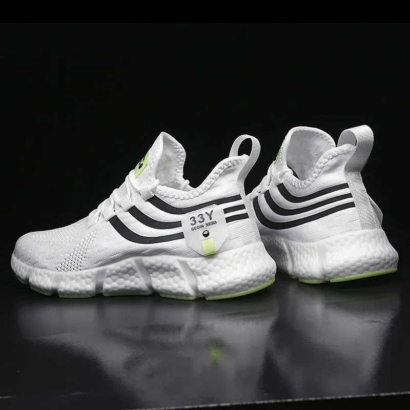 Men's Sneakers Mesh Breathable - Men Shoes Size Chart ulasan dan harga
