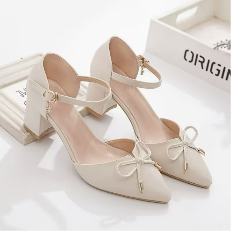 Women's High Heel Sandals Poin - Men Shoes Office ulasan dan harga