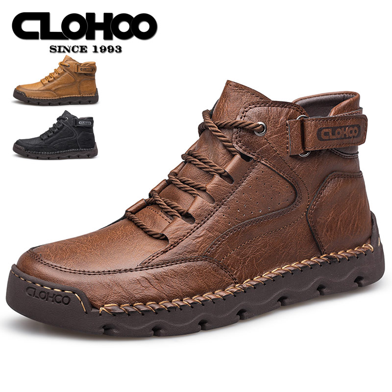 CLOHOO Hand-Sewn Men's Shoes C - Men'S Shoes Hugo Boss ulasan dan harga