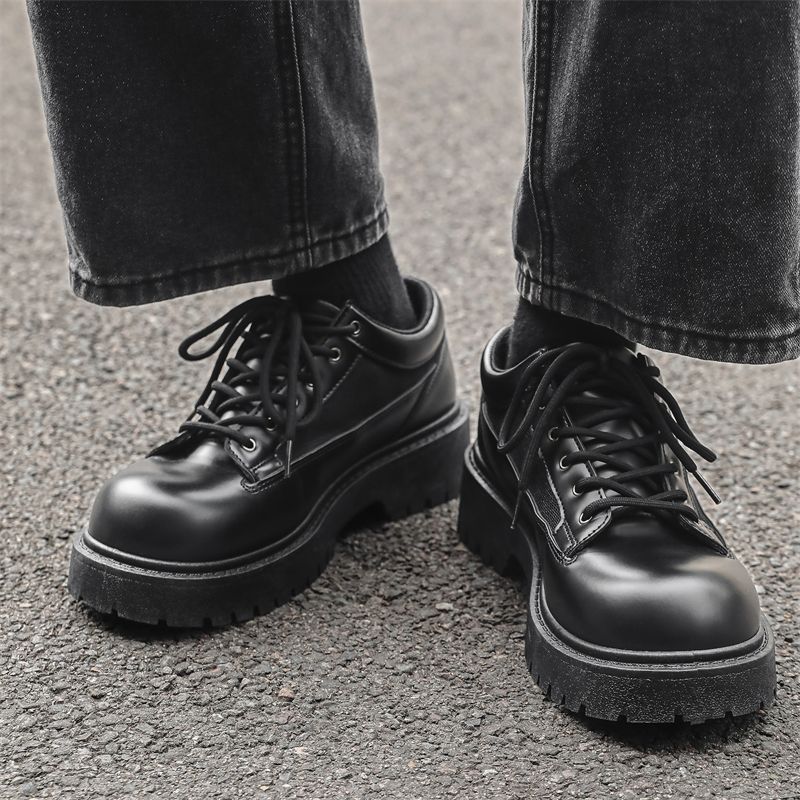 Men British Style Casual Hidde - Men Shoes Office ulasan dan harga