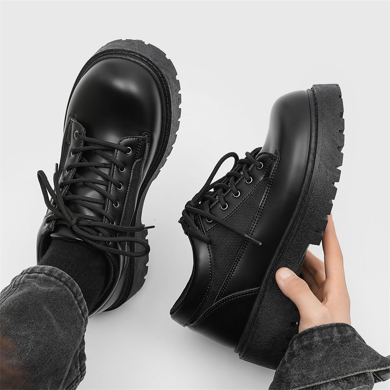 Men British Style Casual Hidde - Men Shoes Office ulasan dan harga
