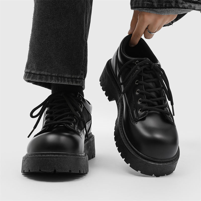 Men British Style Casual Hidde - Men Shoes Office ulasan dan harga