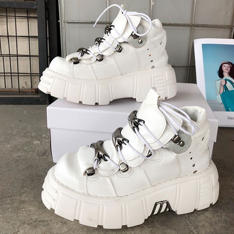 2026 Women Goth Leather Heavy  - Men Shoes Size Chart ulasan dan harga
